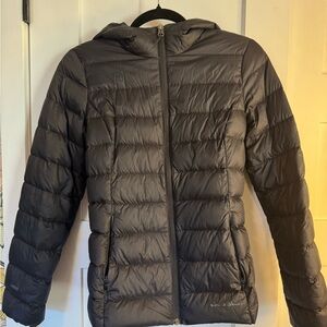 Eddie Bauer Black Lightweight Down Jacket